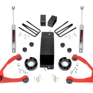 Rough Country 3.5 Inch Lift Kit Alum/Cast Steel Chevy/GMC 1500 (07-16)