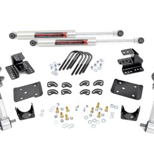 Rough Country 2 Inch Lowering Kit 4 Inch Rear Lowering M1 Chevy/GMC 1500 (14-18 & Classic)