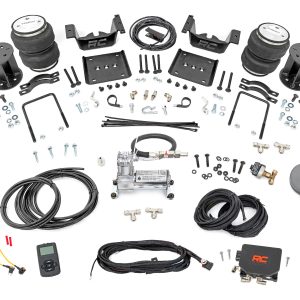 Rough Country Air Spring Kit w/compressor Wireless Controller 5 Inch Lift Kit Chevy/GMC 1500 (07-18)