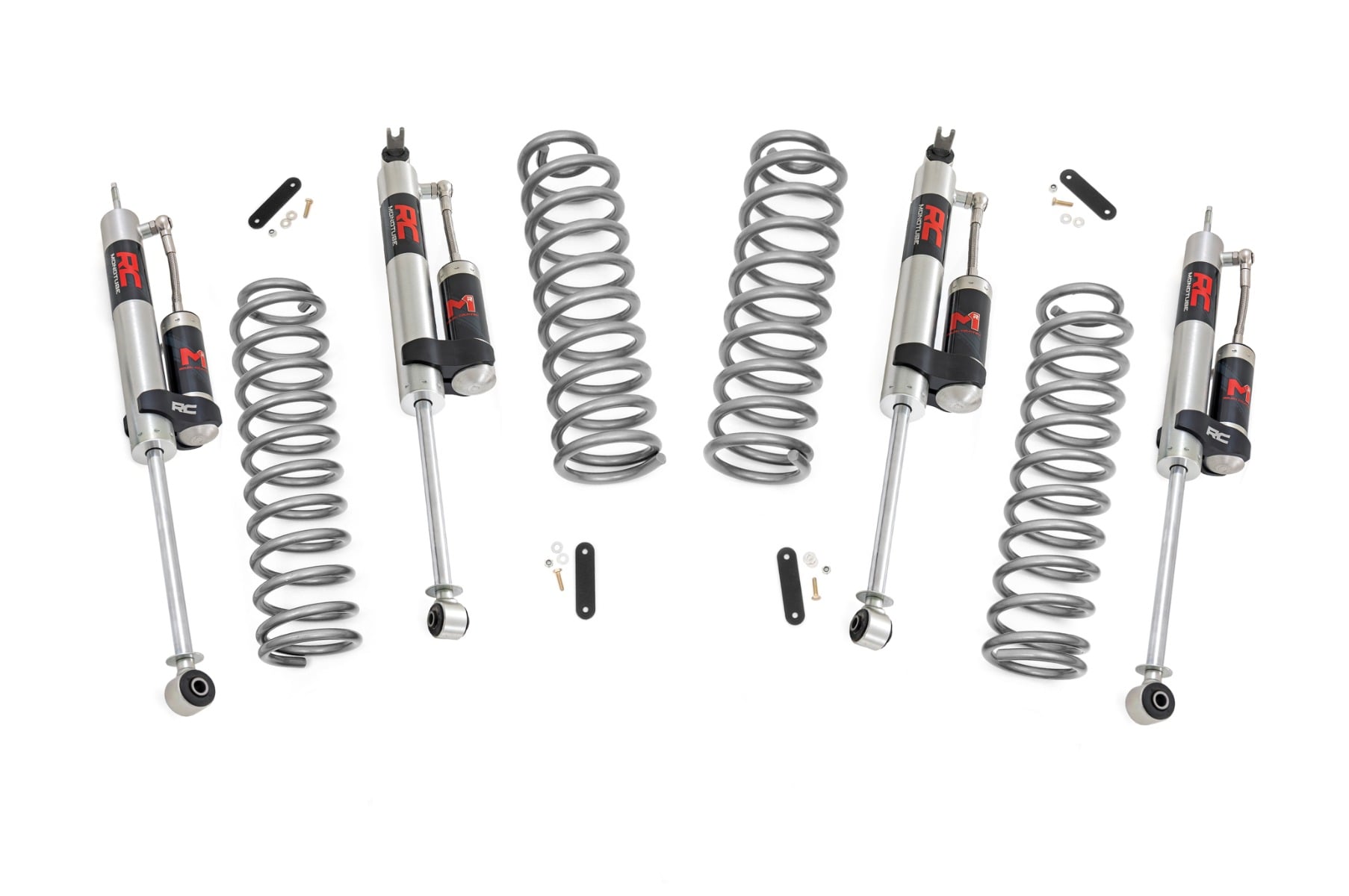 Rough Country 2.5 Inch Lift Kit Coils M1R Jeep Wrangler JK 4WD (2007-2018)