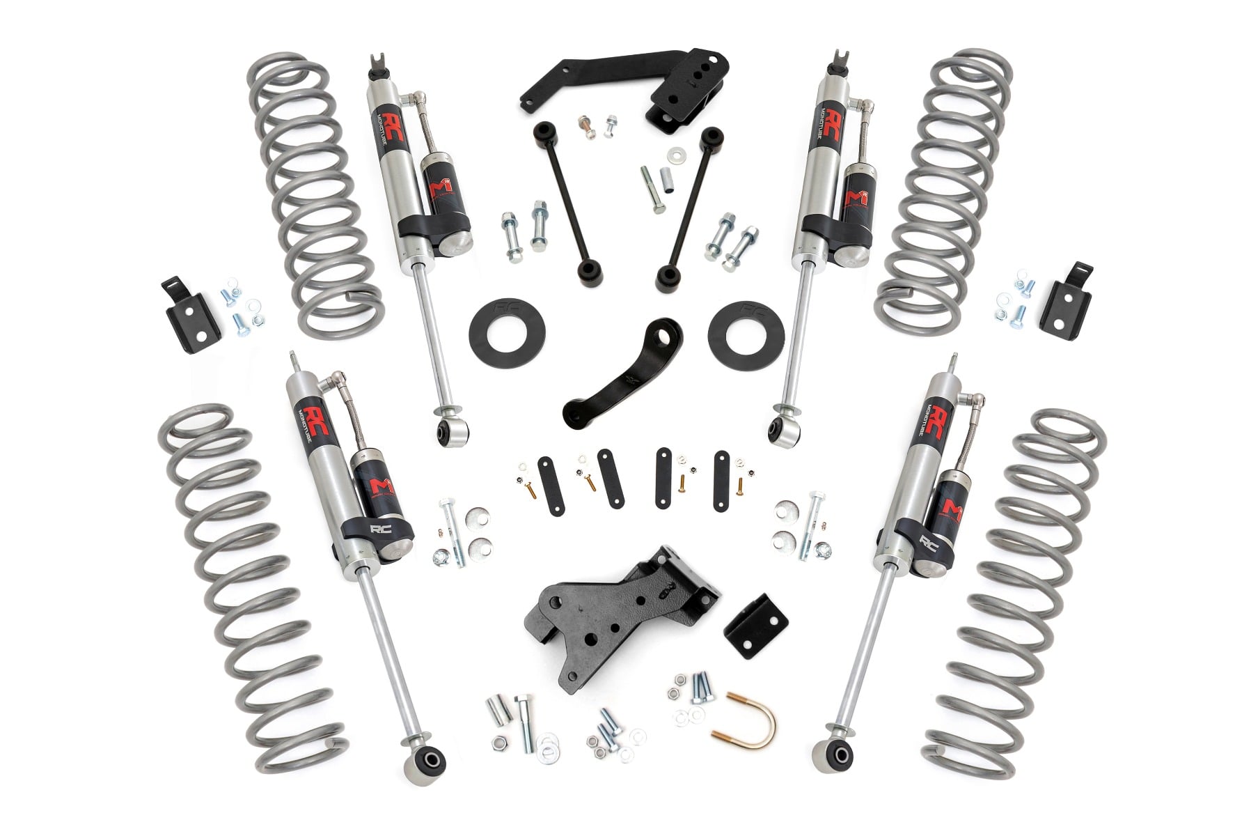 Rough Country 4 Inch Lift Kit M1R Jeep Wrangler Unlimited 2WD/4WD (2007-2018)