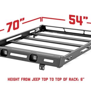Rough Country Roof Rack Jeep Wrangler JK/Wrangler Unlimited (2007-2018)