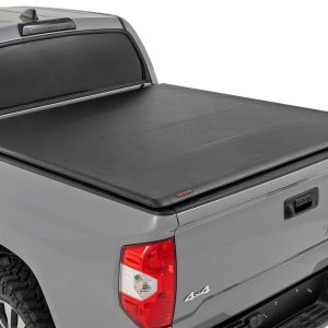 Rough Country Soft Roll Up Bed Cover 5’7″ Bed Toyota Tundra 2WD/4WD (2007-2021)