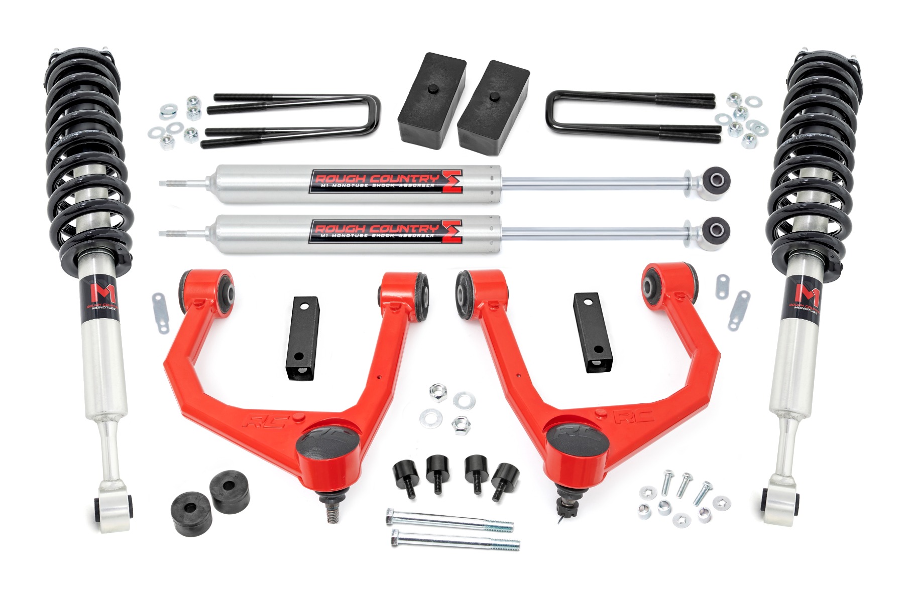 Rough Country 3.5 Inch Lift Kit M1 Struts/M1 Toyota Tundra 2WD/4WD (2007-2021)