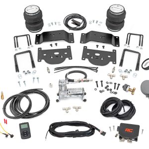 Rough Country Air Spring Kit w/compressor Wireless Controller 0-6″ Lifts Toyota Tundra (07-21)
