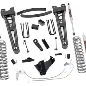 Rough Country 6 Inch Lift Kit Gas Radius Arm M1 Ford F-250/F-350 Super Duty (08-10)