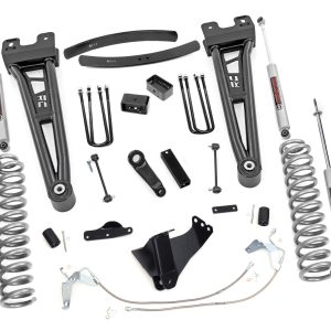 Rough Country 6 Inch Lift Kit Diesel Radius Arm Ford F-250/F-350 Super Duty (08-10)