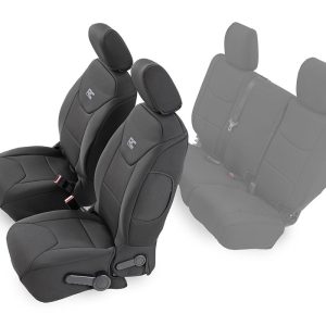 Rough Country Seat Covers Front Jeep Wrangler Unlimited 4WD (2013-2018)