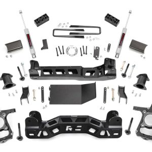 Rough Country 4 Inch Lift Kit Ford F-150 4WD (2011-2013)