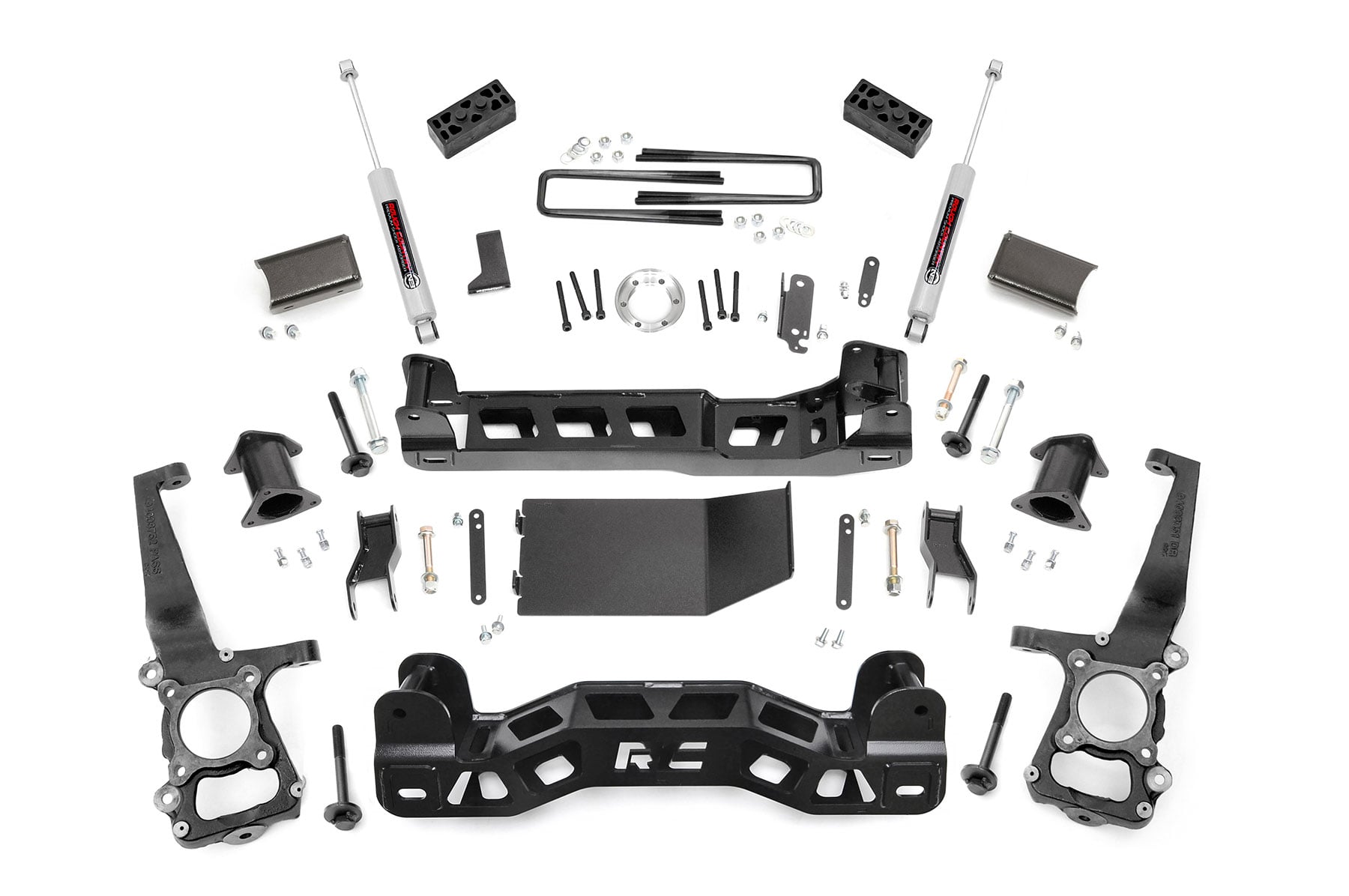 Rough Country 4 Inch Lift Kit Ford F-150 4WD (2014)