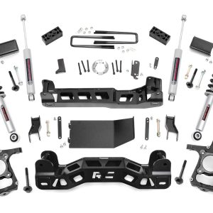 Rough Country 4 Inch Lift Kit N3 Struts Ford F-150 4WD (2014)