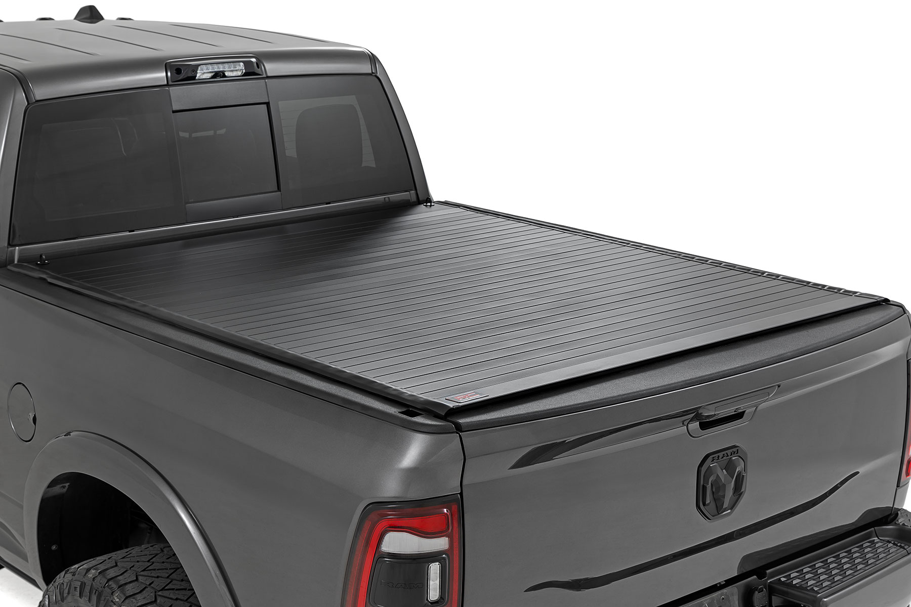Rough Country Hard Roll Up Bed Cover 6’4″ Bed Ram 1500 (09-18)/2500 (09-26)