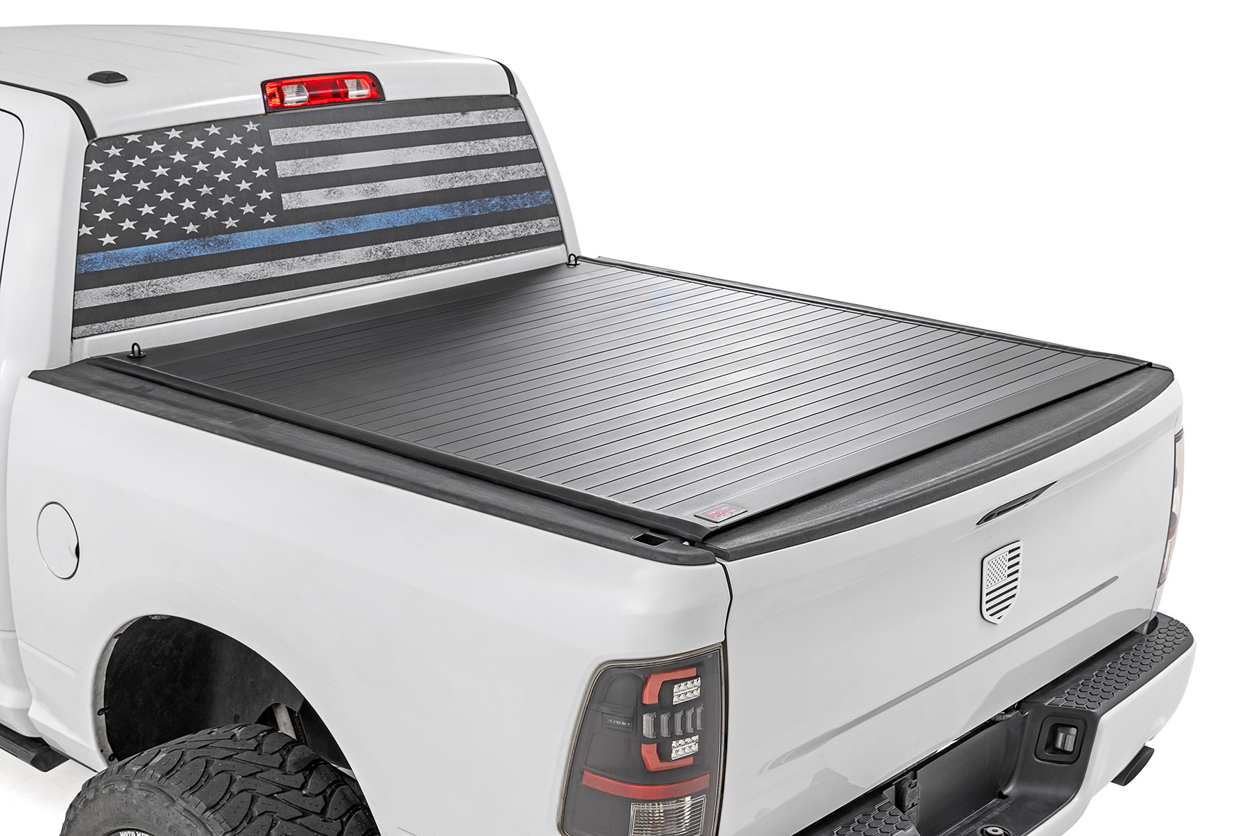 Rough Country Hard Roll Up Bed Cover 5’7″ Bed Ram 1500 (09-18)/2500 (09-26)
