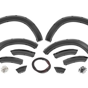 Rough Country Pocket Fender Flares PRV Delmonico Red Ram 1500 2WD/4WD (2009-2018 & Classic)