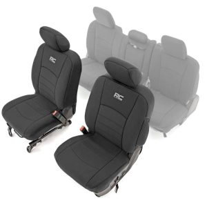 Rough Country Seat Covers Front Bucket Seats Ram 1500 (09-18)/2500 (11-18)/3500 (11-18)