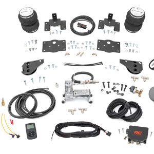 Rough Country Air Spring Kit w/compressor Wireless Controller Stock Height Ram 1500 (10-18 & Classic)