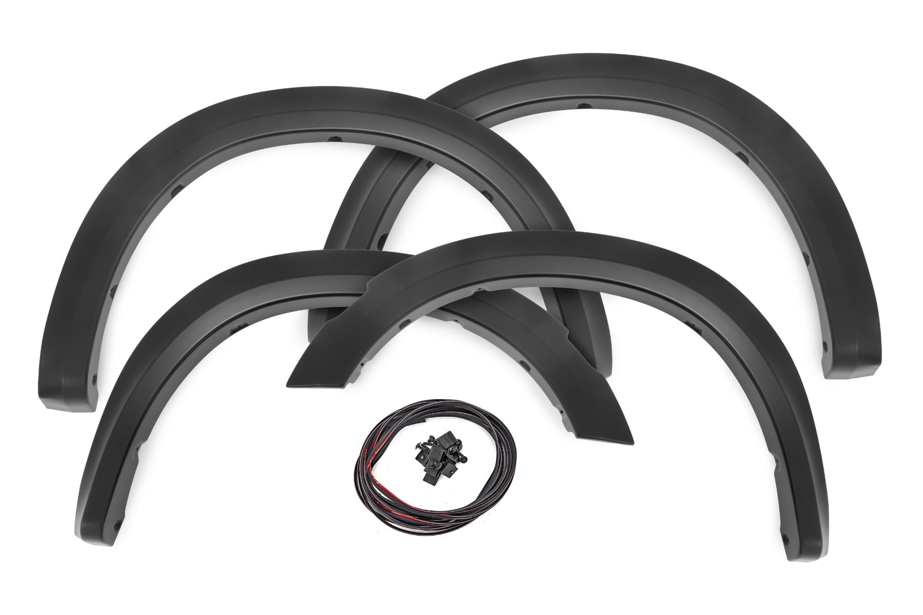 Rough Country Sport Fender Flares PS2 Bright Silver Metallic Ram 1500 2WD/4WD (2009-2018 & Classic)