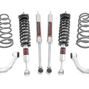 Rough Country 3 Inch Lift Kit Upper Control Arms RR Coils M1 Struts Toyota 4Runner (10-24)