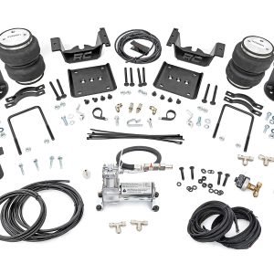 Rough Country Air Spring Kit w/compressor 5 Inch Lift Kit Chevy/GMC 1500 (07-18 & Classic)