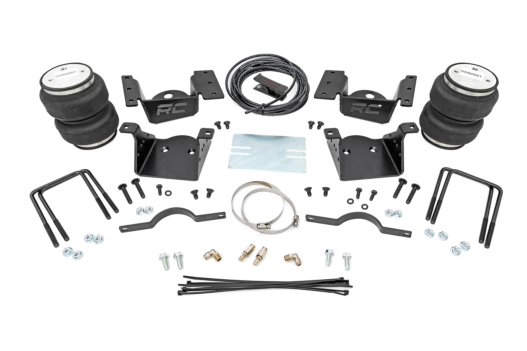 Rough Country Air Spring Kit 0-7.5″ Lift Chevy/GMC 2500HD/3500HD (11-19)