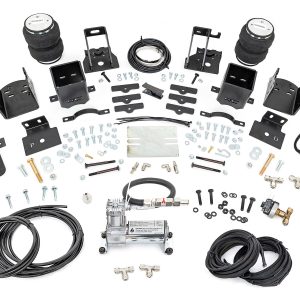 Rough Country Air Spring Kit w/compressor Ford F-250/F-350 Super Duty 4WD (2005-2016)