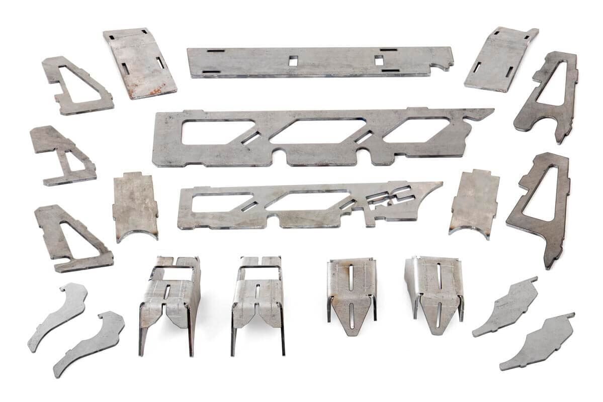 Rough Country Axle Truss and C-Gusset Combo Dana 30 Jeep Wrangler JK/Wrangler Unlimited (07-18)
