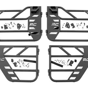 Rough Country Tubular Doors Front and Rear Jeep Gladiator JT/Wrangler JL 4WD (18-26)