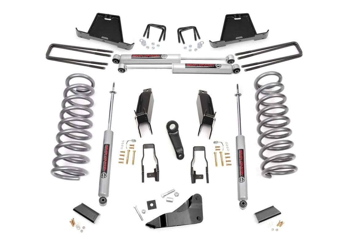 Rough Country 5 Inch Lift Kit Ram 2500 Mega Cab (11-13)/3500 Mega Cab (11-12)
