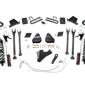 Rough Country 6 Inch Lift Kit 4-Link No OVLD C/O V2 Ford F-250 Super Duty (11-14)