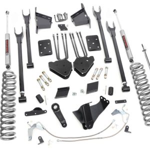 Rough Country 6 Inch Lift Kit 4-Link OVLD Ford F-250 Super Duty 4WD (2011-2014)