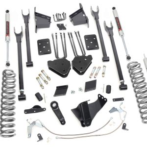 Rough Country 6 Inch Lift Kit 4-Link No OVLD M1 Ford F-250 Super Duty 4WD (11-14)