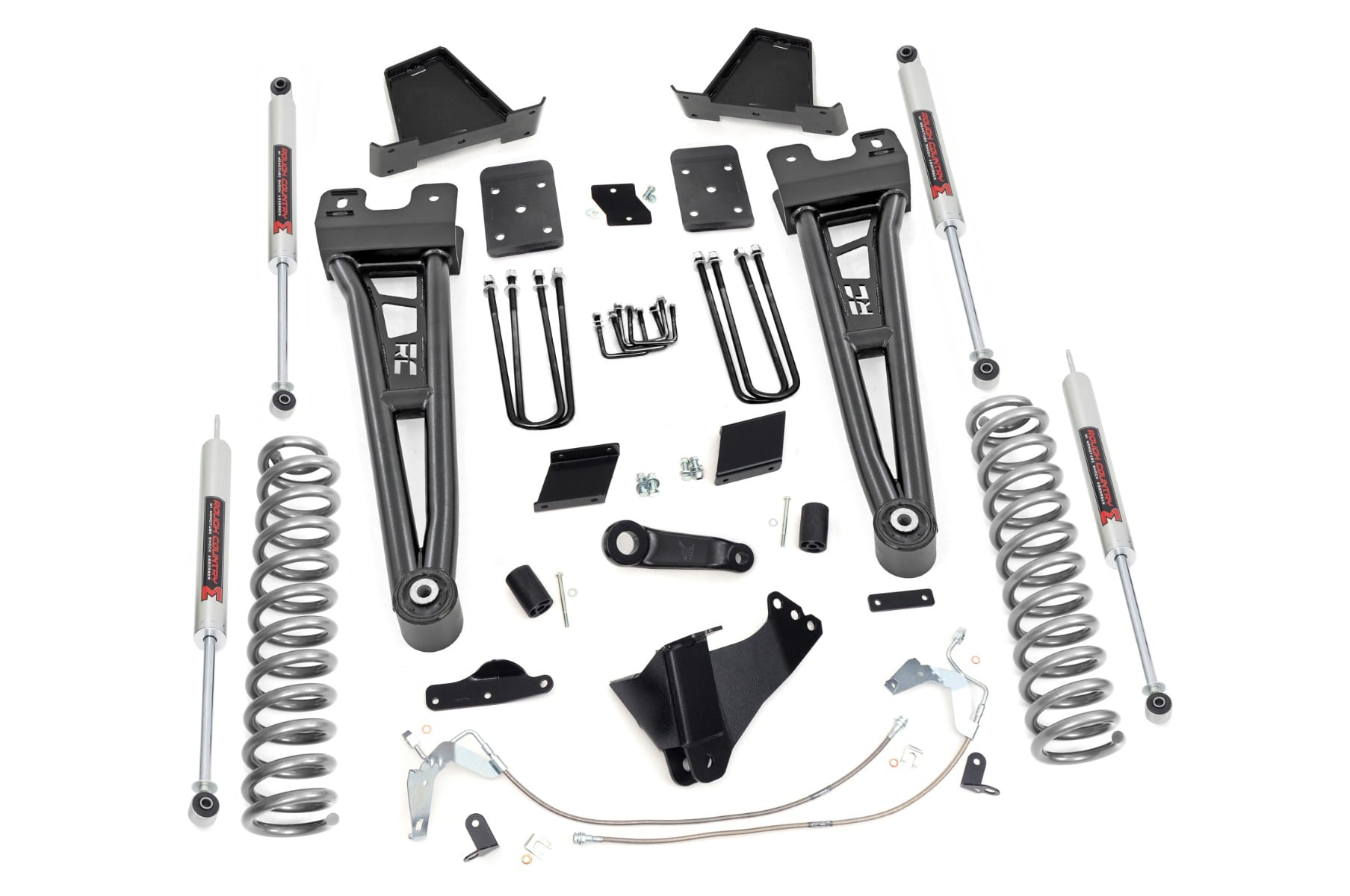 Rough Country 6 Inch Lift Kit Diesel Radius Arm M1 Ford F-250 Super Duty 4WD (11-14)