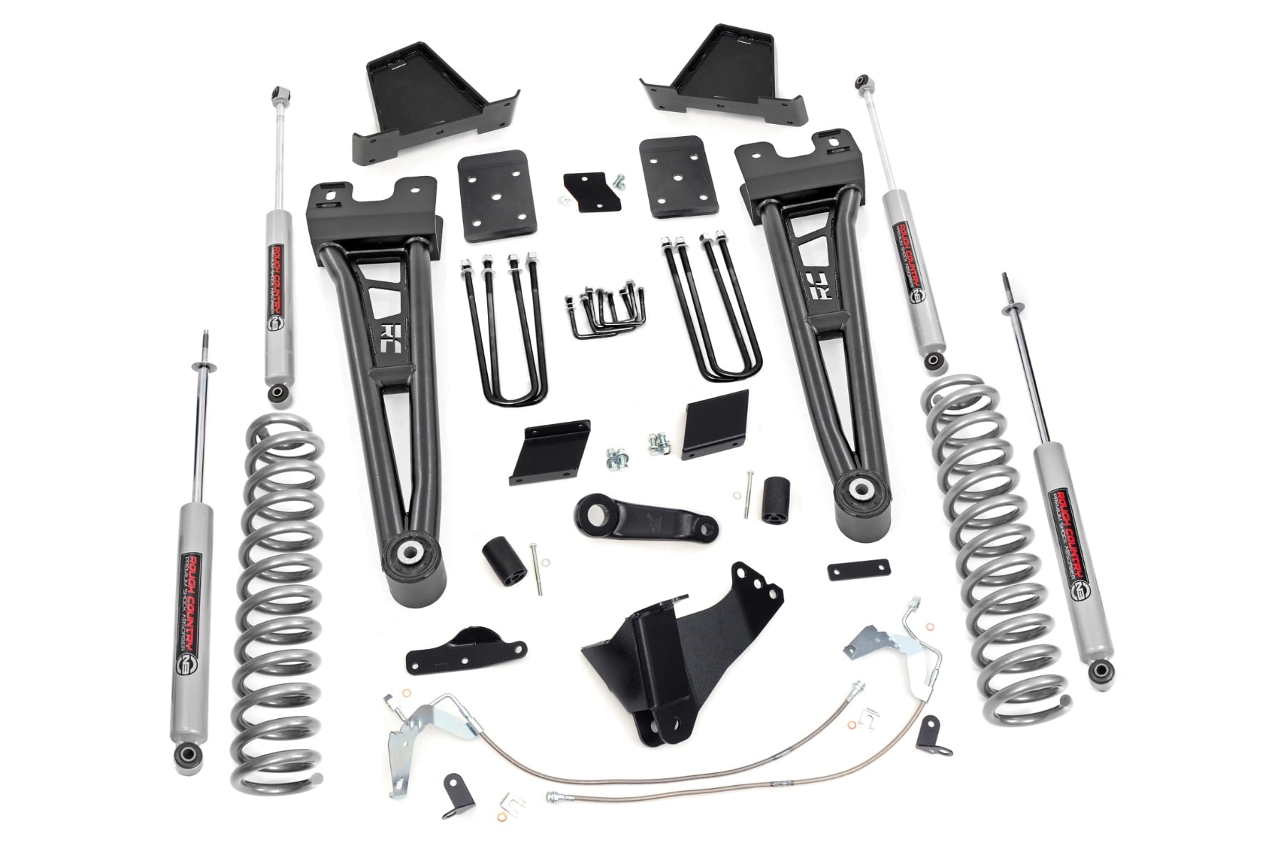 Rough Country 6 Inch Lift Kit Diesel Radius Arm OVLD Ford F-250 Super Duty (11-14)