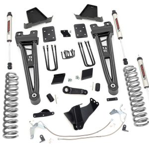Rough Country 6 Inch Lift Kit Diesel Radius Arm No OVLD V2 Ford F-250 Super Duty (15-16)