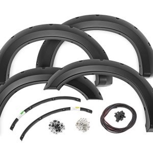 Rough Country Pocket Fender Flares UH Tuxedo Black Ford F-250/F-350 Super Duty (11-16)