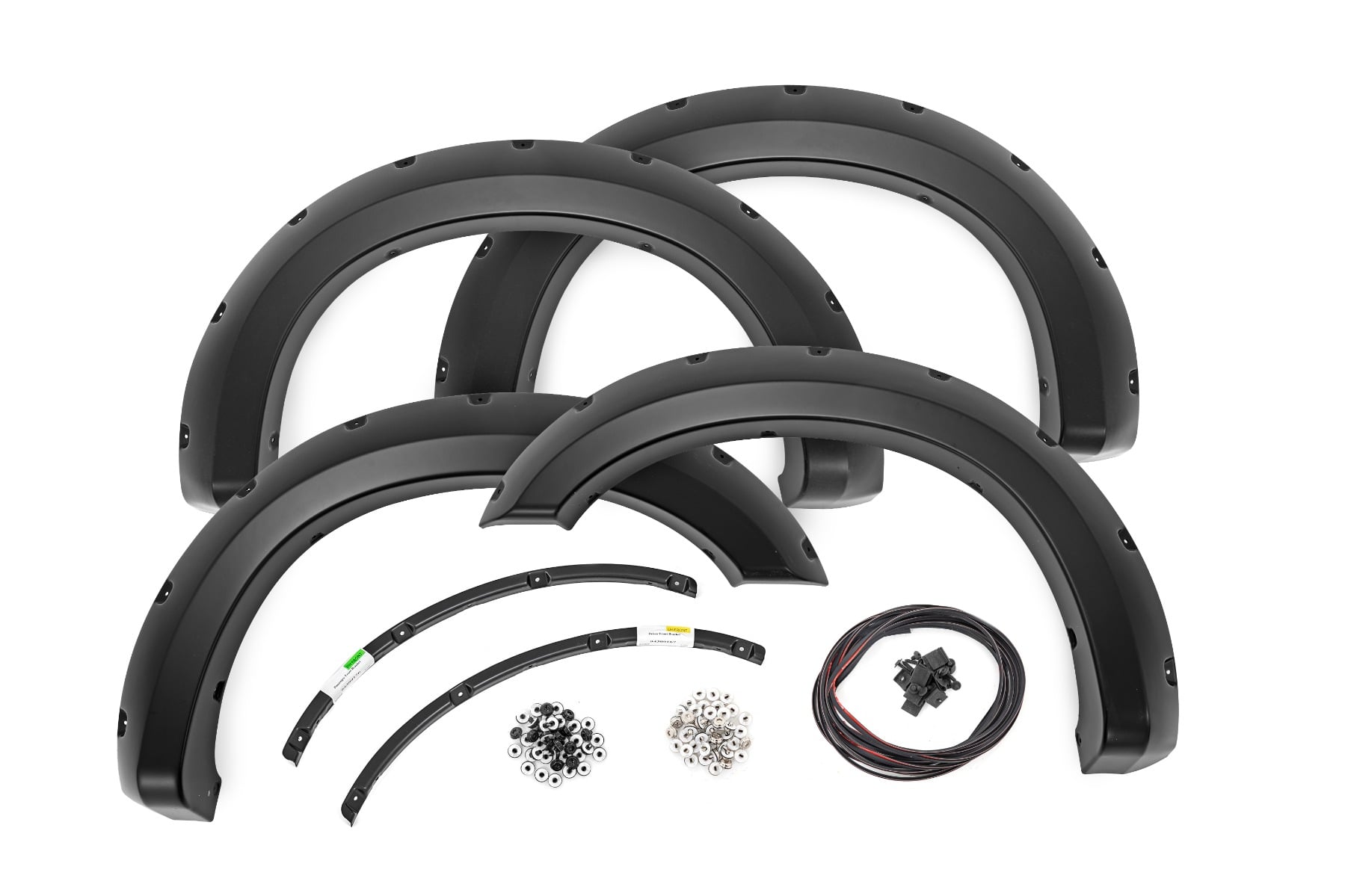 Rough Country Pocket Fender Flares UX Ingot Silver Ford F-250/F-350 Super Duty (11-16)