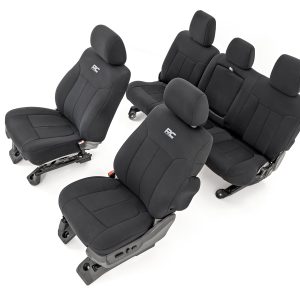 Rough Country Seat Covers Front and Rear Ford F-250/F-350 Super Duty 2WD/4WD (11-16)