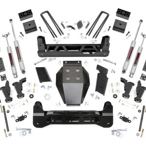 Rough Country 5 Inch Lift Kit Torsion Drop Chevy/GMC 2500HD/3500HD (11-19)