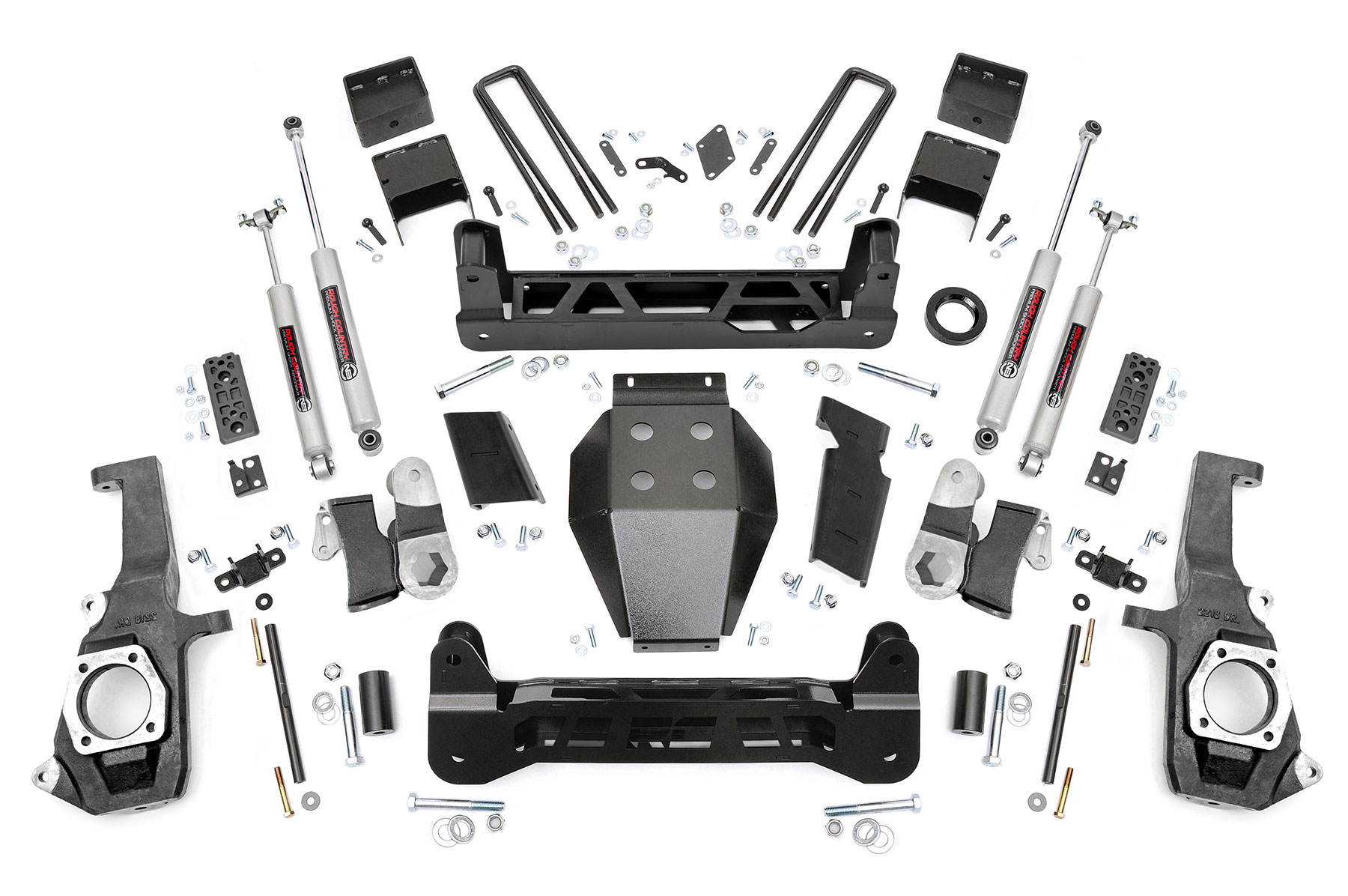 Rough Country 7.5 Inch Lift Kit NTD Chevy/GMC 2500HD/3500HD (11-19)