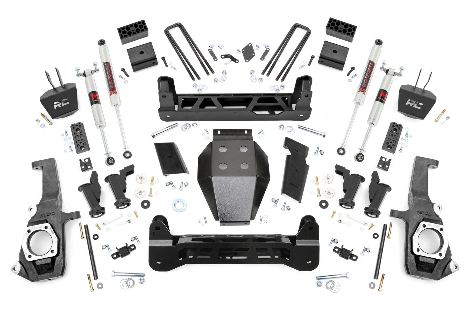 Rough Country 5 Inch Lift Kit Torsion Drop M1 Chevy/GMC 2500HD/3500HD (11-19)