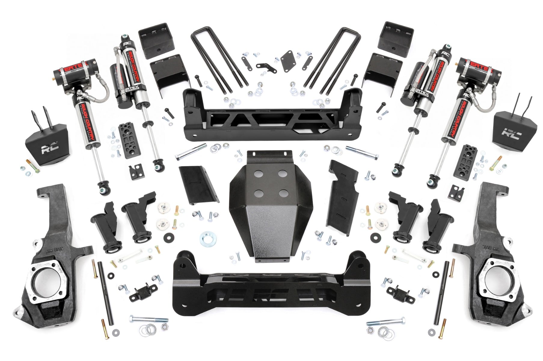 Rough Country 7.5 Inch Lift Kit Torsion Drop Vertex Chevy/GMC 2500HD/3500HD (11-19)