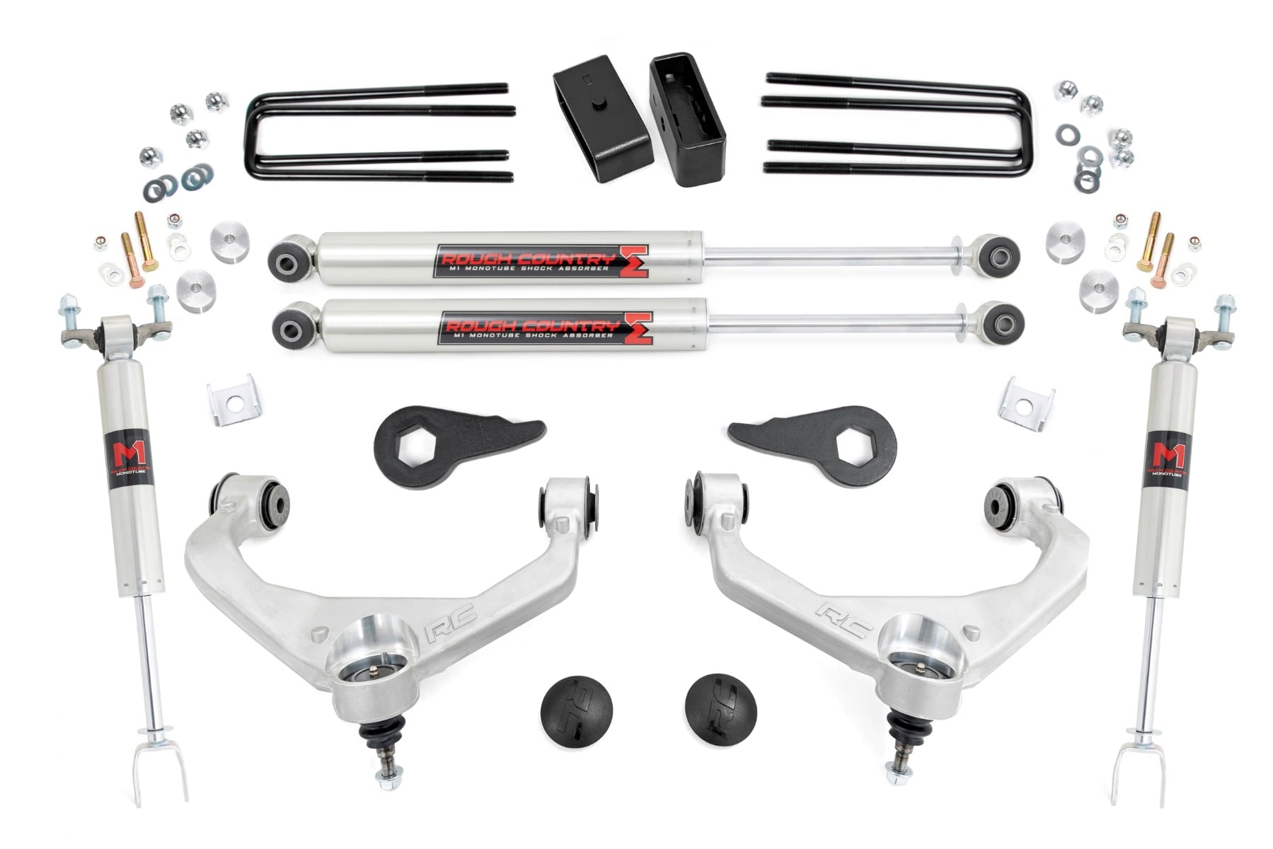 Rough Country 3.5 Inch Lift Kit M1 Chevy/GMC 2500HD/3500HD (11-19)