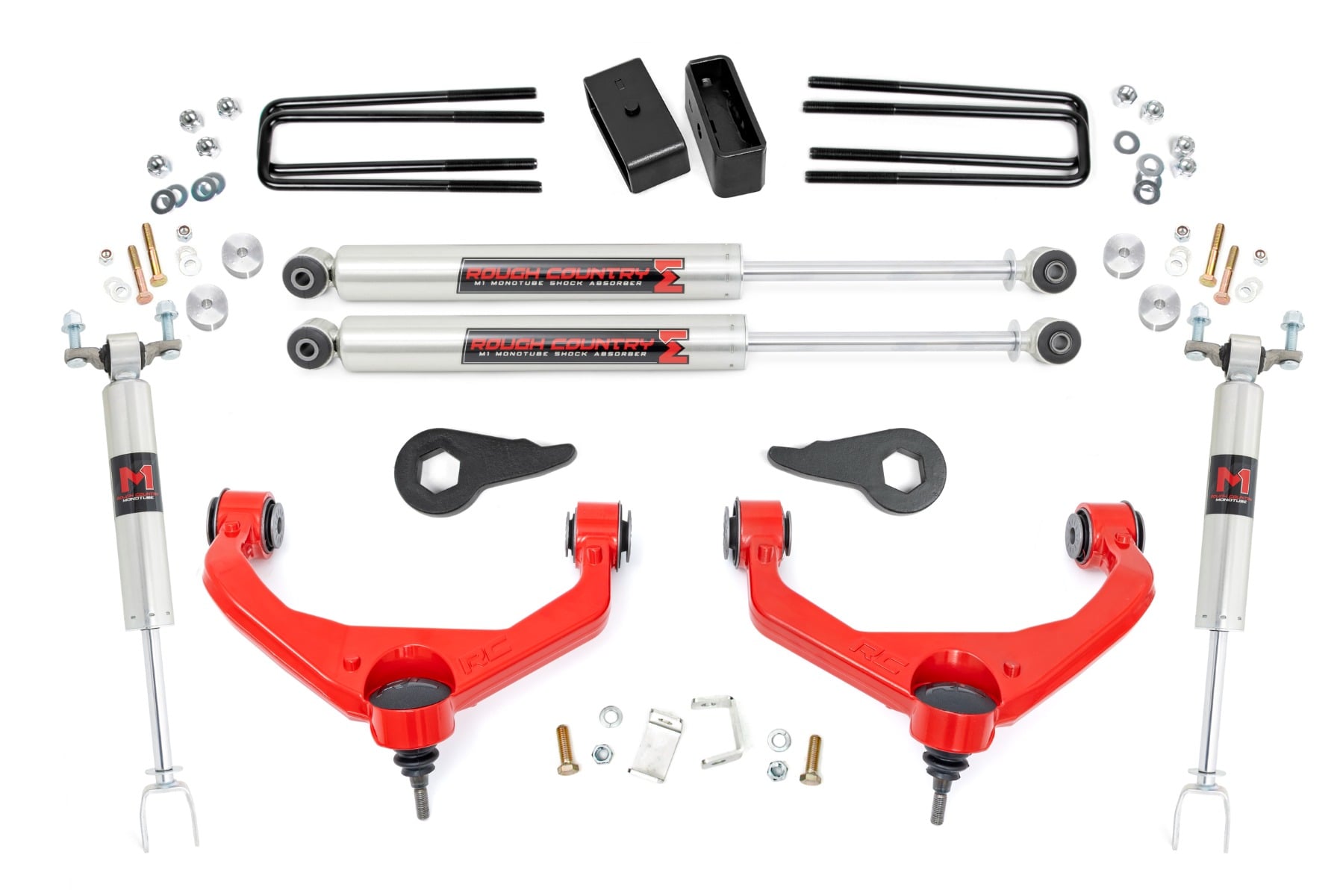 Rough Country 3.5 Inch Lift Kit M1 Chevy/GMC 2500HD/3500HD (11-19)