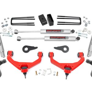 Rough Country 3.5 Inch Lift Kit Knuckle w/ Overloads Chevy/GMC 2500HD/3500HD (11-19)