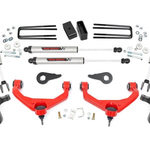 Rough Country 3.5 Inch Knuckle Lift Kit V2 Chevy/GMC 2500HD/3500HD (11-19)