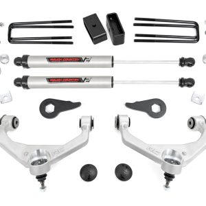 Rough Country 3.5 Inch Lift Kit V2 w/ Overloads Chevy/GMC 2500HD/3500HD (11-19)