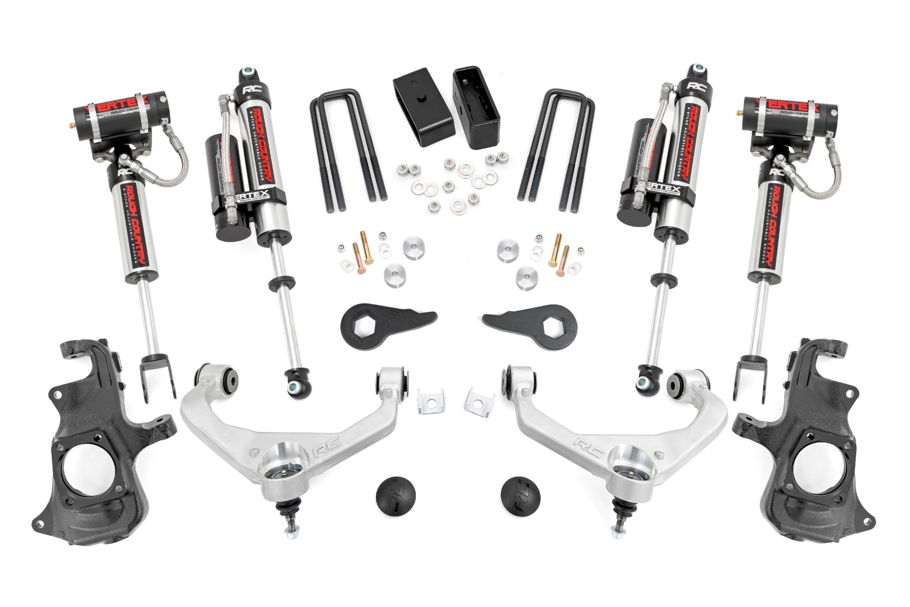 Rough Country 3.5 Inch Lift Kit Knuckle Vertex Chevy/GMC 2500HD/3500HD (11-19)