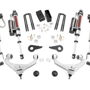 Rough Country 3.5 Inch Lift Kit Knuckle Vertex w/ Overloads Chevy/GMC 2500HD/3500HD (11-19)