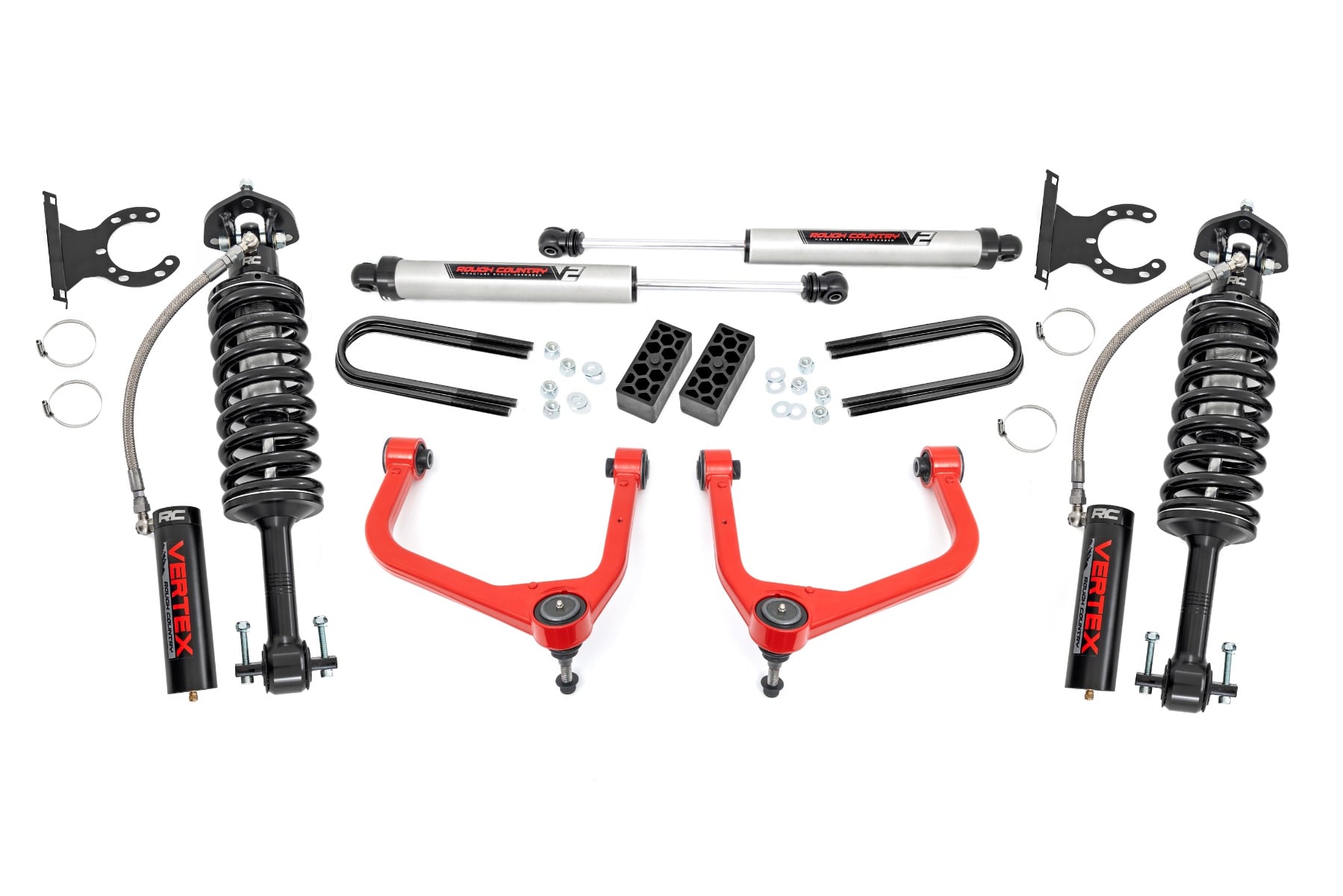 Rough Country 3.5 Inch Lift Kit Vertex/V2 Chevy Silverado 1500 2WD/4WD (2025-2026)