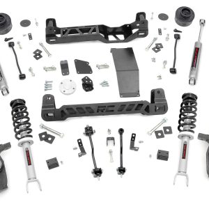 Rough Country 4 Inch Lift Kit N3 Struts Ram 1500 4WD (2012-2018 & Classic)